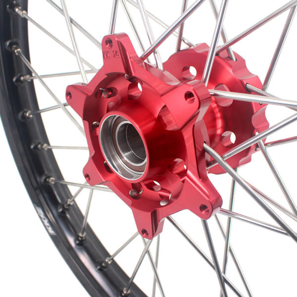 KKE 21" 18" Enduro Spoked Wheels For GAS GAS EC MC EX 125-4550CC 2021-2025 Dirtbike Spoked Wheels Set - Image 6