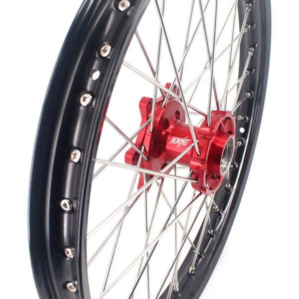 KKE 21" 18" Enduro Spoked Wheels For GAS GAS EC MC EX 125-4550CC 2021-2025 Dirtbike Spoked Wheels Set - Image 8