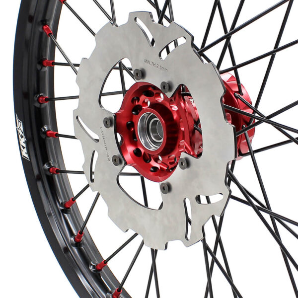 KKE 21&18 21&19 Wheels for HONDA CR125R 1998-2001 CR250R 1997-2001 Red&Black - Image 28