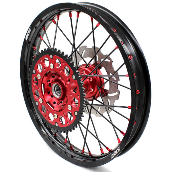 KKE 21&18 21&19 Wheels for HONDA CR125R 1998-2001 CR250R 1997-2001 Red&Black - Image 29