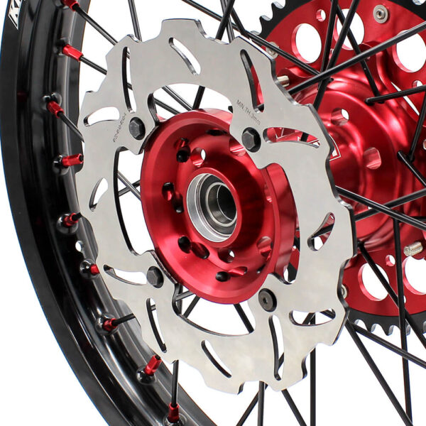 KKE 21&18 21&19 Wheels for HONDA CR125R 1998-2001 CR250R 1997-2001 Red&Black - Image 32