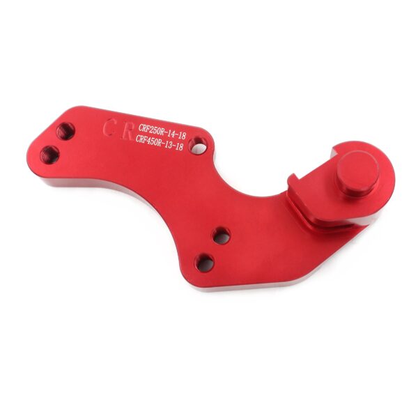 KKE Brake Adapter Compatible with Honda CRF250R 04-21 CRF450R 02-21 Red - Image 4
