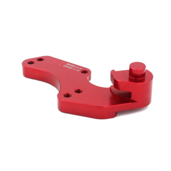 KKE Brake Adapter Compatible with Honda CRF250R 04-21 CRF450R 02-21 Red - Image 6