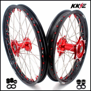 KKE 21″ 18″ or 21″ 19″ Cast Hub Billet Rims For HONDA CRF250R 2004-2013 CRF450R CR125R CR250R 2002-2013