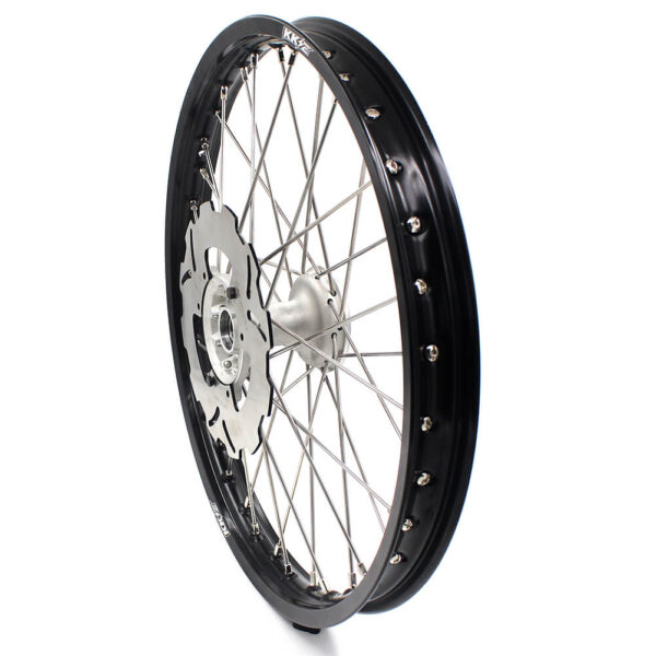 KKE 21" 19" MX Casting Alloy Wheels For HONDA CRF250R CRF450R CR125R CR250R 2002-2013 Silver&Black - Image 19