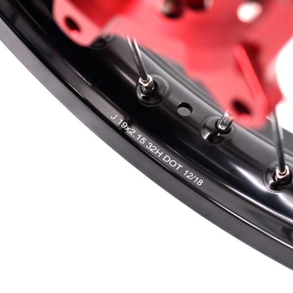 KKE 1.85*19 & 2.15*19 Flat Track Wheels For HONDA CRF250R 04-13 CRF450R 02-12 - Image 10