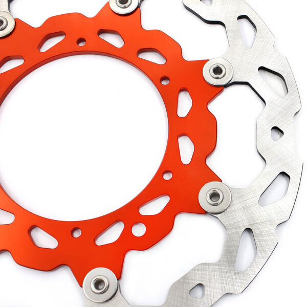 KKE Orange/Blue Oversize 320MM Brake Disc For KTM 125CC-640CC 1998-2022 - Image 7