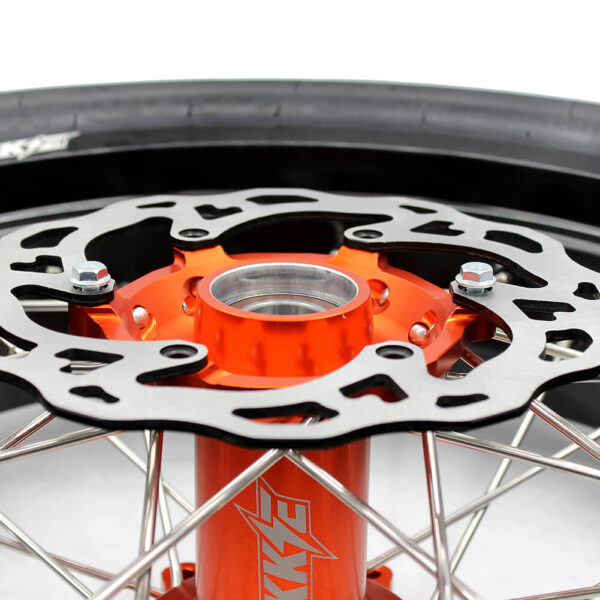 KKE 3.5 & 5.0 Supermoto CST Tires for KTM SX SX-F XC XC-F Orange - Image 7