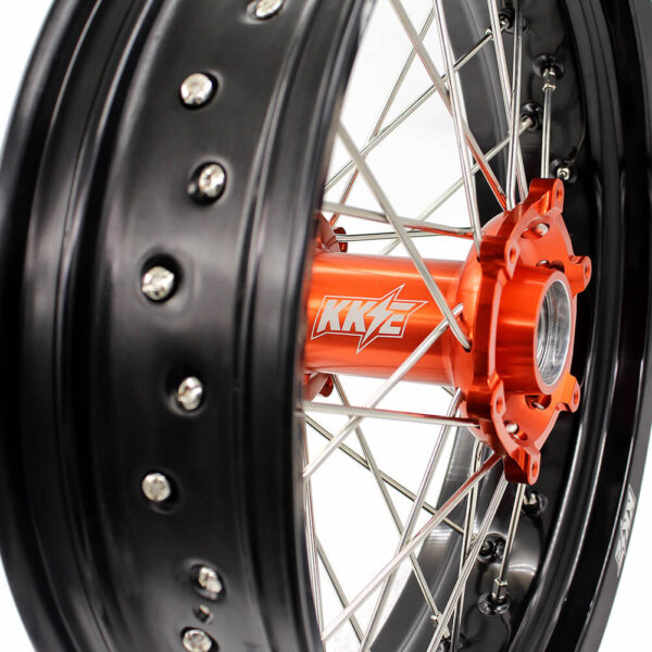 KKE 3.5/4.25 Supermoto Wheels for KTM EXC EXCF SX SXF XCW XCF 125-530 2003-2024 - Image 13