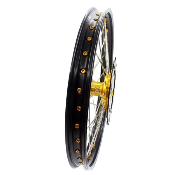 KKE 21 & 18 Enduro Rims for Suzuki RMZ250 2007-2022 RMZ450 2005 Gold Nipple - Image 43