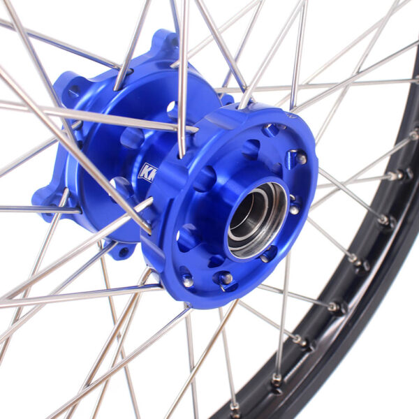 KKE 21"×1.6 Front Wheel For YAMAHA YZ250F YZ450F YZ125 YZ250 Blue Hub - Image 3