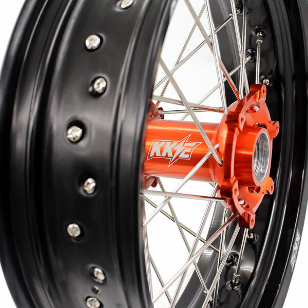 KKE 3.5*16.5" / 5.0*17" Supermoto Wheels for KTM SX SX-F EXC EXC-F XCF 125-530CC 2003-2024 - Image 14