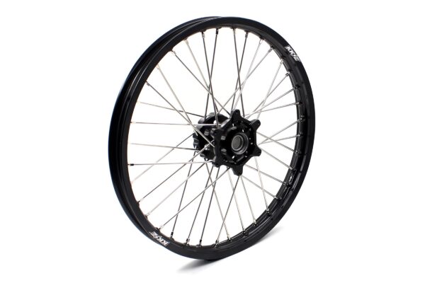 KKE MX 1.6*21" & 2.15*19" CNC Hub Electric Dirtbike Alloy Wheels Rims Fit STARK VARG Black Hub - Image 4