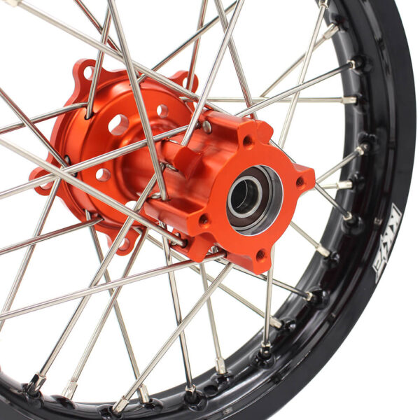 KKE 14"*1.4/12"*1.6 Kid's Small Wheels Rims Set Fit KTM SX 65 2002-2024 - Image 8