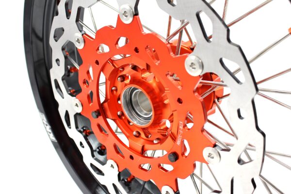 KKE 17Inch CUSH Drive Supermoto Wheels Rims For KTM690 Enduro-R 300MM Disc - Image 4