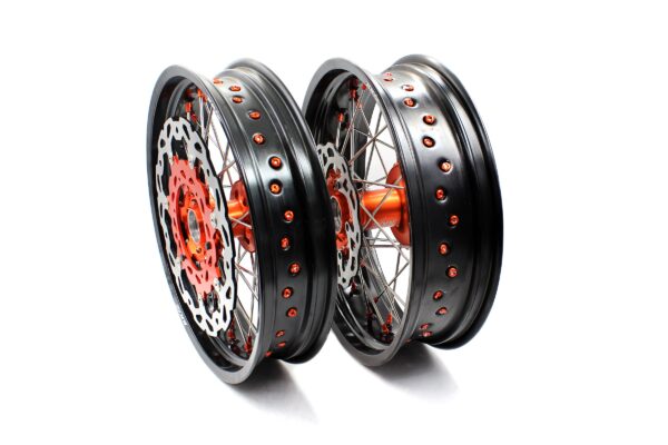 KKE 17Inch CUSH Drive Supermoto Wheels Rims For KTM690 Enduro-R 300MM Disc - Image 8