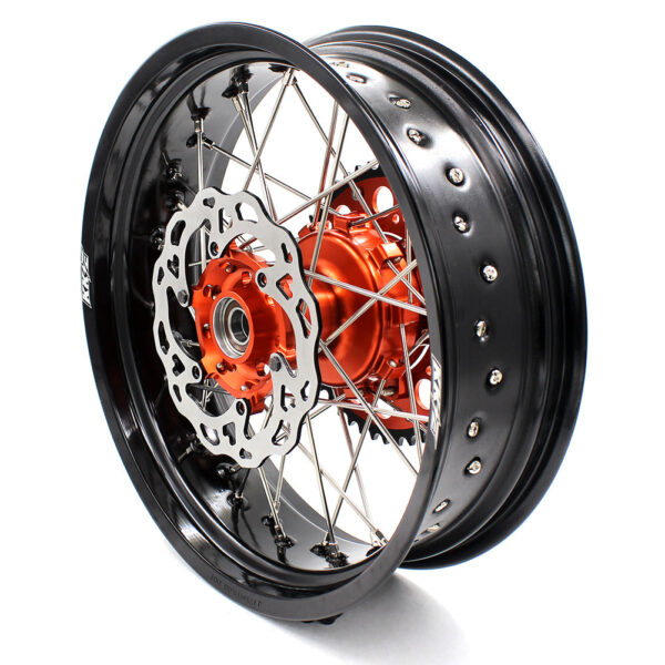 KKE 3.5/4.5*17inch CUSH Drive Supermoto Wheels For KTM SX SX-F XC-F EXC 2003-2024 - Image 8