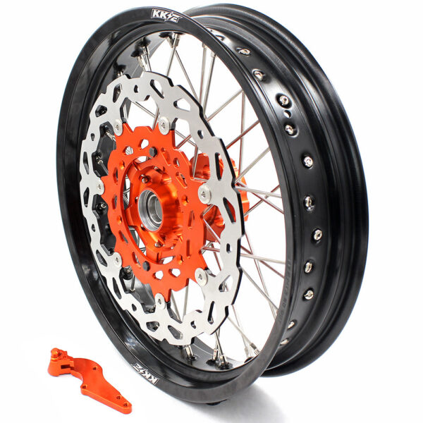 KKE 3.5/4.5*17inch CUSH Drive Supermoto Wheels For KTM SX SX-F XC-F EXC 2003-2024 - Image 2