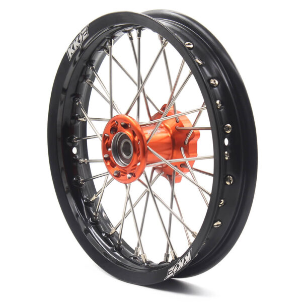 KKE 12 & 10 Mini Spoked Kid's Wheels Set for KTM 50 SX 2000-2013 Mini Bike - Image 5