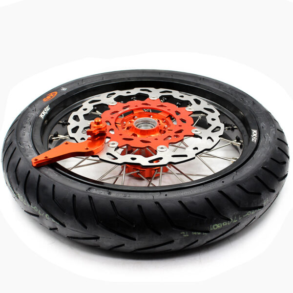 KKE 3.5/4.5*17INCH CUSH Drive Supermoto Wheels Tires Rims For KTM SX SX-F XC XC-F EXC EXC-F XCW 2003-2024 - Image 4