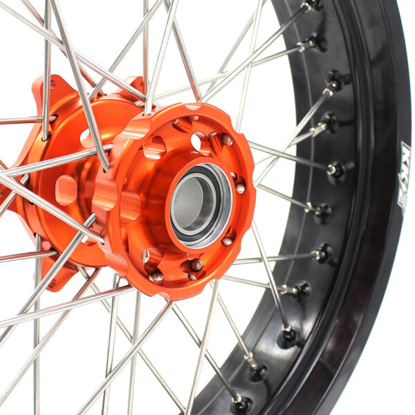 KKE 3.5/4.5*17inch CUSH Drive Supermoto Wheels for KTM SX SX-F XC XC-F EXC 2003-2024 - Image 8