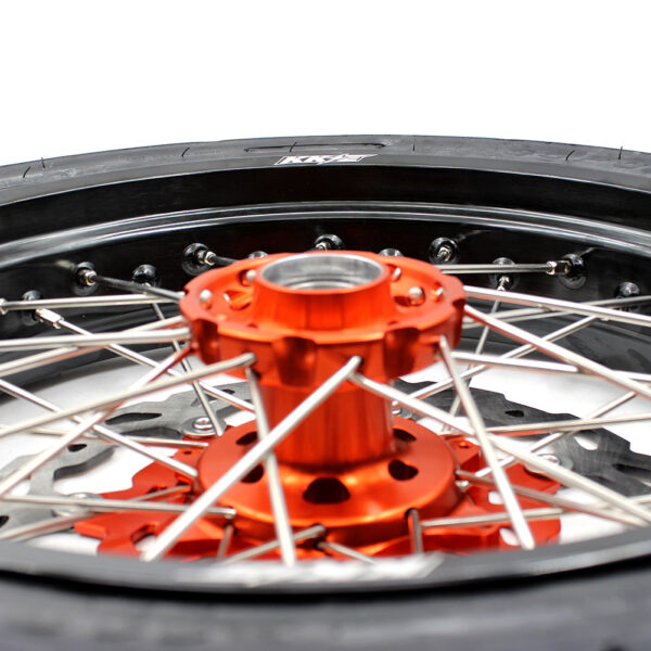 KKE 3.5/4.5*17INCH CUSH Drive Supermoto Wheels Tires Rims For KTM SX SX-F XC XC-F EXC EXC-F XCW 2003-2024 - Image 7