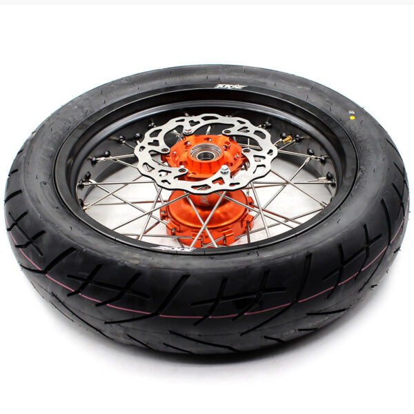KKE 3.5/4.5*17INCH CUSH Drive Supermoto Wheels Tires Rims For KTM SX SX-F XC XC-F EXC EXC-F XCW 2003-2024 - Image 8