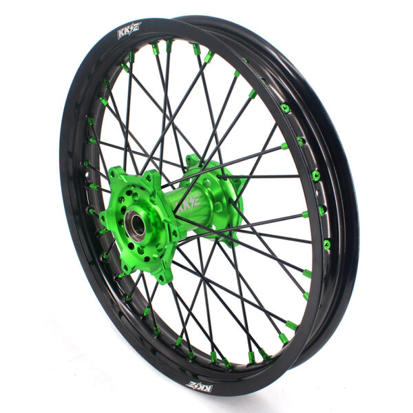 KKE 19 Inch Rear Wheel for KAWASAKI KX250F KX450F 2019 Green Black - Image 4