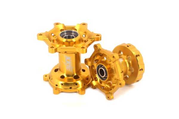 KKE CNC Gold Front & Rear Hubs Set For SUZUKI RM125 1996-2007 RM250 1996-2008 - Image 4