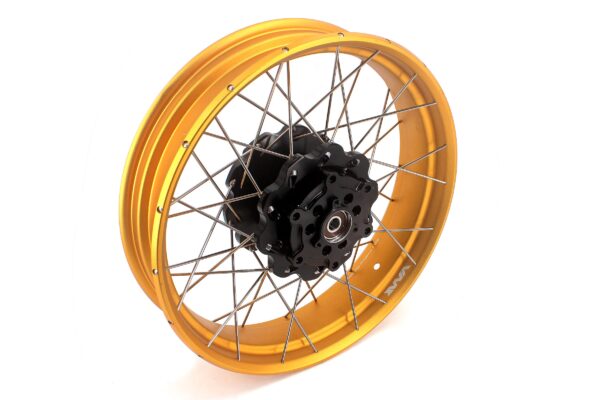 VMX 19inch / 17inch Spoked Tubeless Wheels Set For KTM390 Adventure 2020 2021 Gold Rim - Image 6