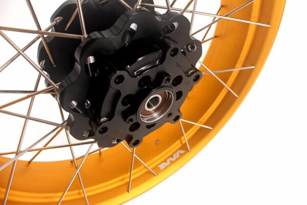 VMX 19inch / 17inch Spoked Tubeless Wheels Set For KTM390 Adventure 2020 2021 Gold Rim - Image 7