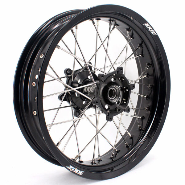 KKE 3.5 & 5.0 17 Inch Wheels for Yamaha WR250F 2001 WR450F 2003-2018 Black - Image 28