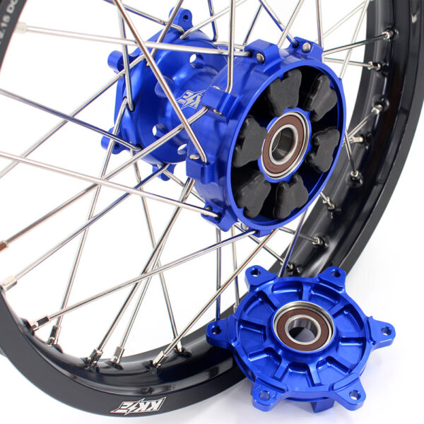 KKE 21 & 18 Cush Drive Rims for YAMAHA WR250F 2001-2018 WR450F 2003-2018 - Image 4