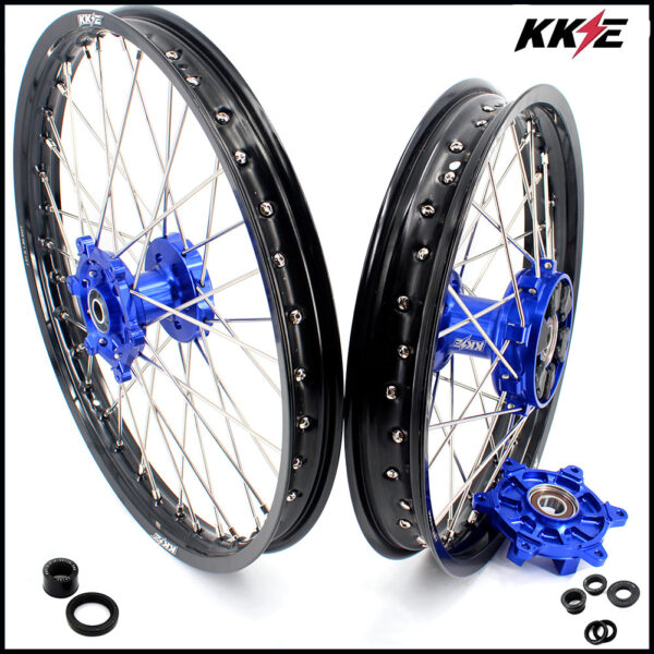 KKE 21 & 18 Cush Drive Rims for YAMAHA WR250F 2001-2018 WR450F 2003-2018