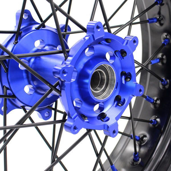 KKE 3.5/4.25 Supermoto Spked Wheels For SUZUKI DRZ400SM 2005-2024 Dirtbikes - Image 11
