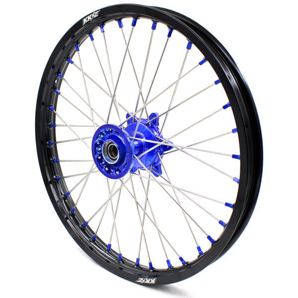 KKE 21"&18" Enduro Dirtbike Wheels For YAMAHA YZ125 YZ250 YZ250F YZ450F Blue Nipples - Image 10