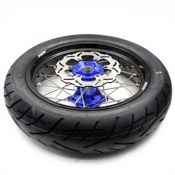 KKE 3.5/4.25*17inch Supermoto Wheels For YAMAHA YZ125 YZ250 YZ450FX YZ250F YZ450F Tires - Image 6