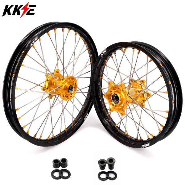 KKE 21/18 Enduro Dirt Wheels Rim For SUZUKI DRZ400SM 2005-2024 - Image 20