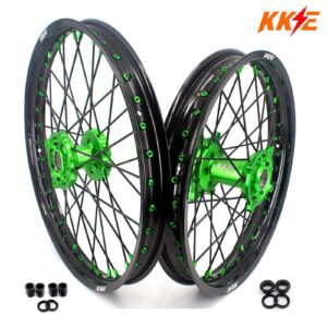 KKE 21″ 19″ Dirtbike Wheels Rims For KAWASAKI KX250F KX450F 2015 2016 2017 2018