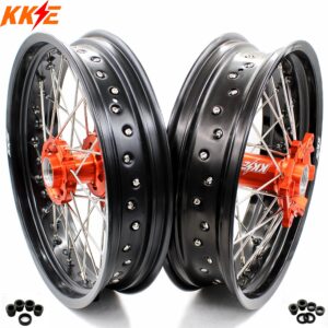 KKE 3.5*16.5″ / 5.0*17″ Supermoto Wheels for KTM SX SX-F EXC EXC-F XCF 125-530CC 2003-2024