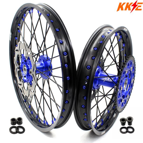 KKE 1.6*21 & 2.15*18 Enduro Spoked Wheels Set For SUZUKI DRZ400SM 2005-2024 - Image 20