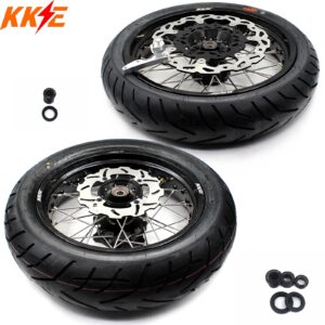 KKE 3.5/4.25*17″ Cush Drive Wheels For SUZUKI DR650SE 1996-2021 CST Tires
