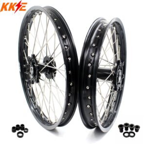 KKE 21 & 18 Enduro Spoked Wheels Fit SUZUKI RM125 1996-2007 RM250 1996-2008