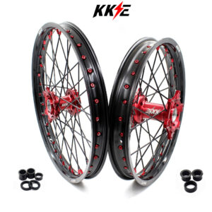 KKE 21in. 19in. or 21in. 18in. Motorcycle Spoked Wheels Rims For HONDA CRF250R 2004-2013 CRF450R 2002-2012