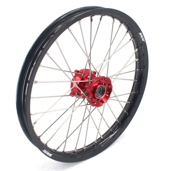 KKE 17"*1.4/14"*1.6 Small Kid's Wheels For KTM SX 85 GAS GAS MC85 2021-2024 Red Hub - Image 3