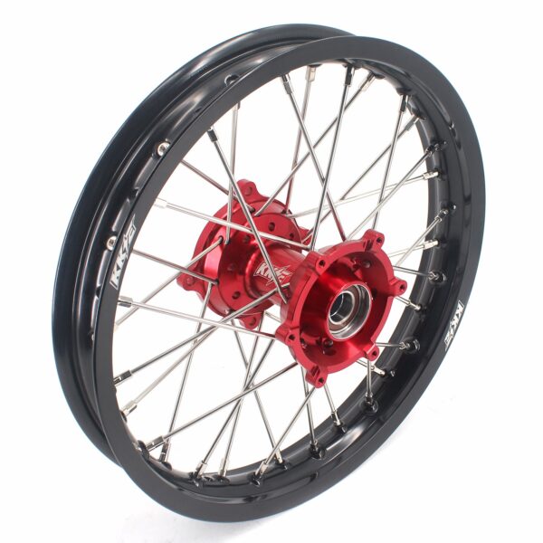 KKE 17"*1.4/14"*1.6 Small Kid's Wheels For KTM SX 85 GAS GAS MC85 2021-2024 Red Hub - Image 7