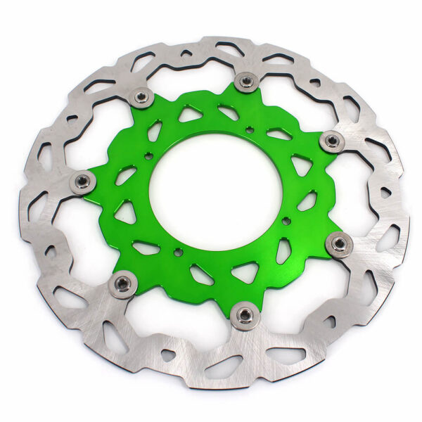 KKE Green 320MM Oversize Disc or KAWASAKI KX250F KX450F 2006-2019 - Image 5
