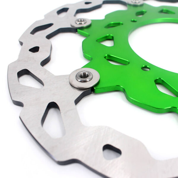 KKE Green 320MM Oversize Disc or KAWASAKI KX250F KX450F 2006-2019 - Image 6