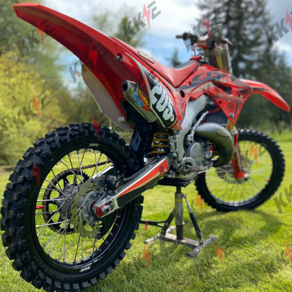 KKE 21in. 19in. Casting Spoked Wheels Rims Set For HONDA CR125R 1998-2001 CR250R 1997-2001 - Image 3