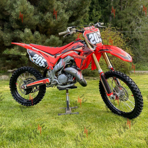 KKE 21in. 19in. Casting Spoked Wheels Rims Set For HONDA CR125R 1998-2001 CR250R 1997-2001 - Image 2